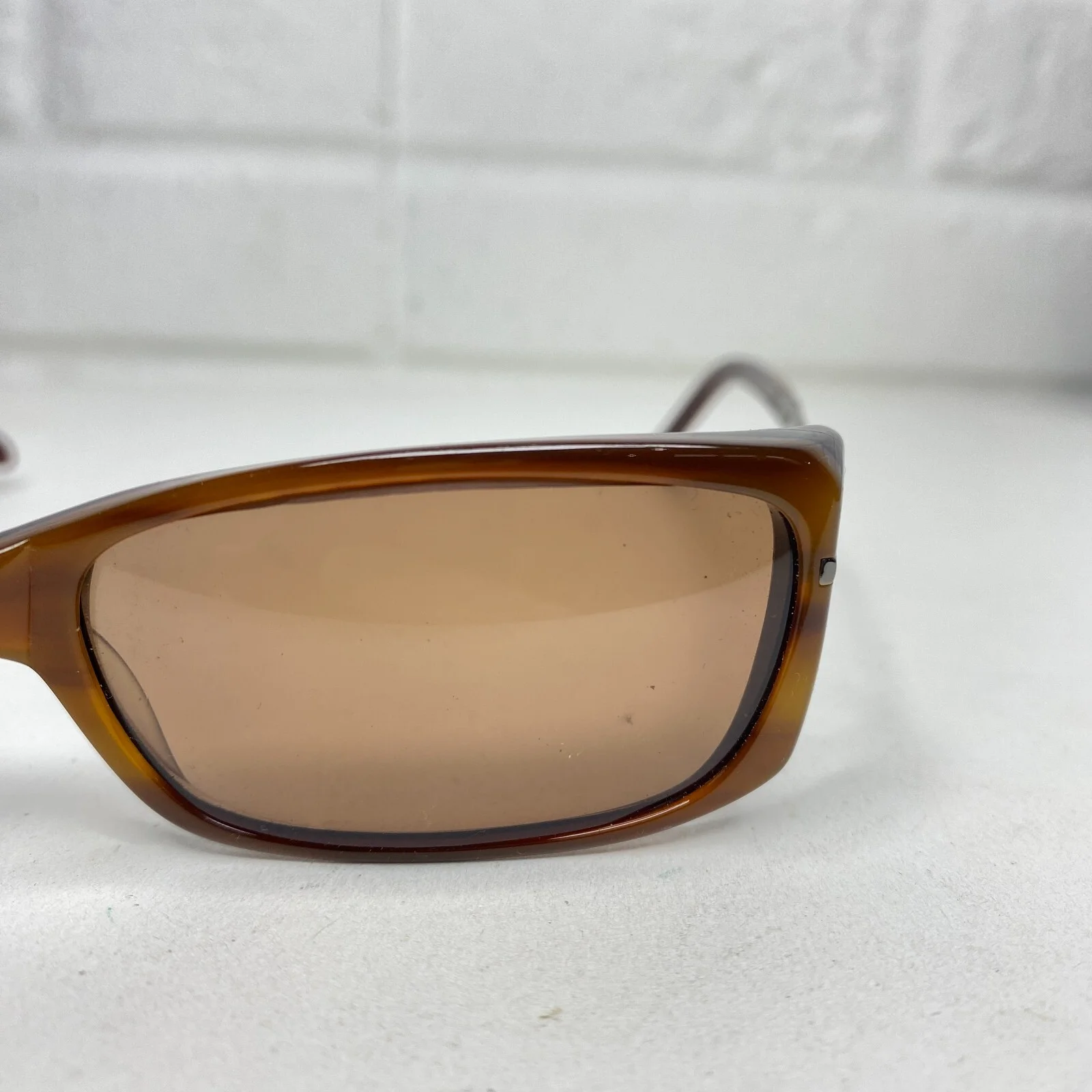 Norma Kamali Sunglasses Eyeglasses Framers Brown Womens Rectangular 17317 3