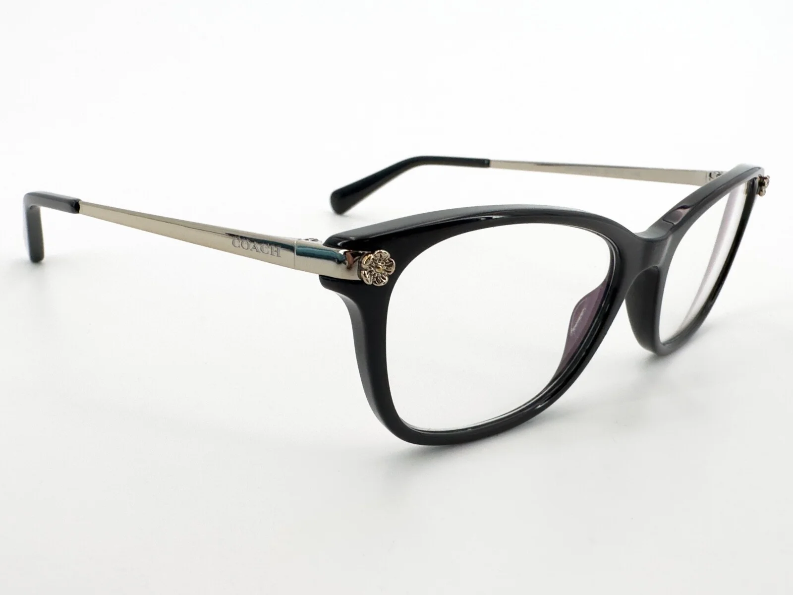 NOS Coach HC 6142 Eyeglasses FRAMES 5002 Black 51[]17-140 Gold H105