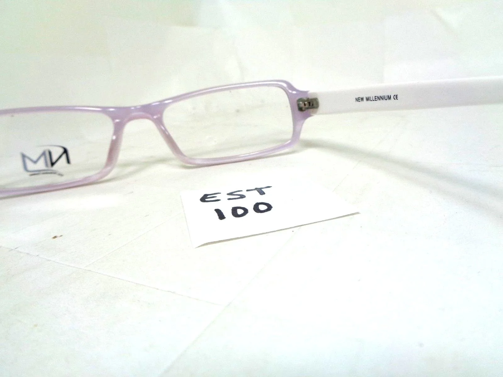 Nos NEW MILLENNIUM Eyeglasses Frame NM 206 Violet White Women 4