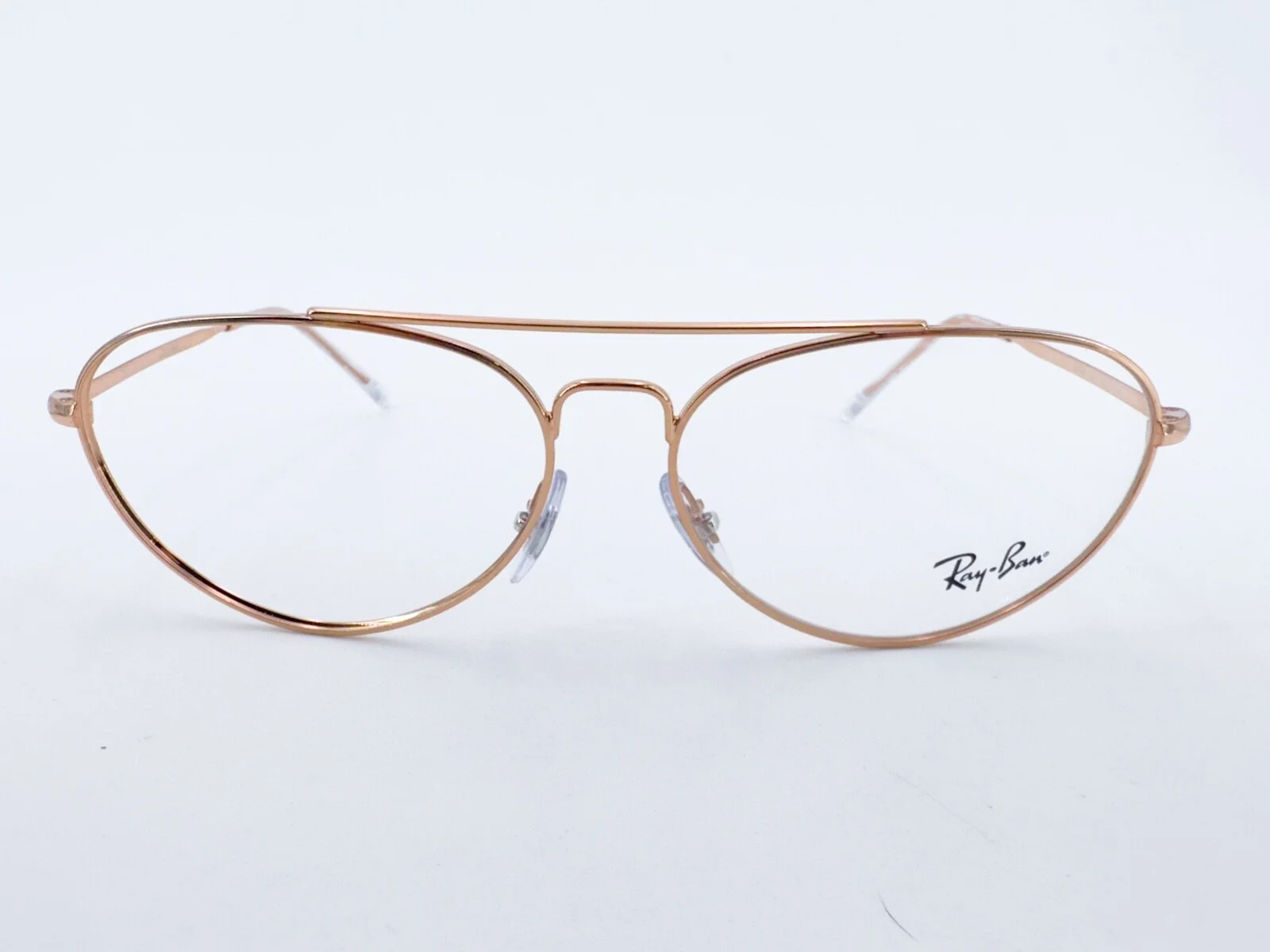 NOS Ray Ban RB 6454 Eyeglasses FRAMES 3094 Rose Gold 58-14-140​ Aviator I063 2