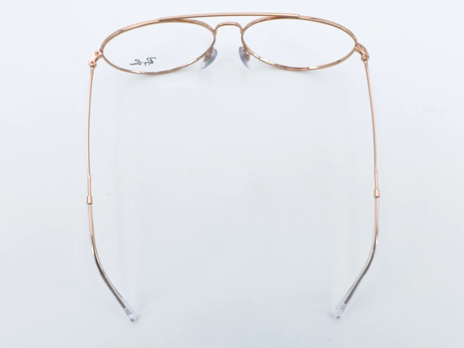 NOS Ray Ban RB 6454 Eyeglasses FRAMES 3094 Rose Gold 58-14-140​ Aviator I063 4
