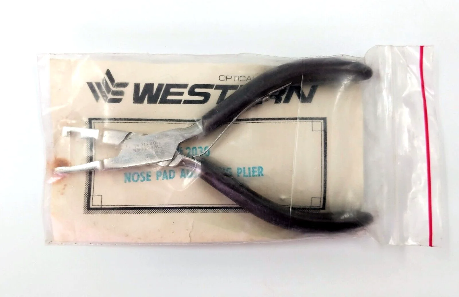 NOS! Western Optical Premium Nose Pad Adjusting Pliers #2030, Eyeglass Repairs 2