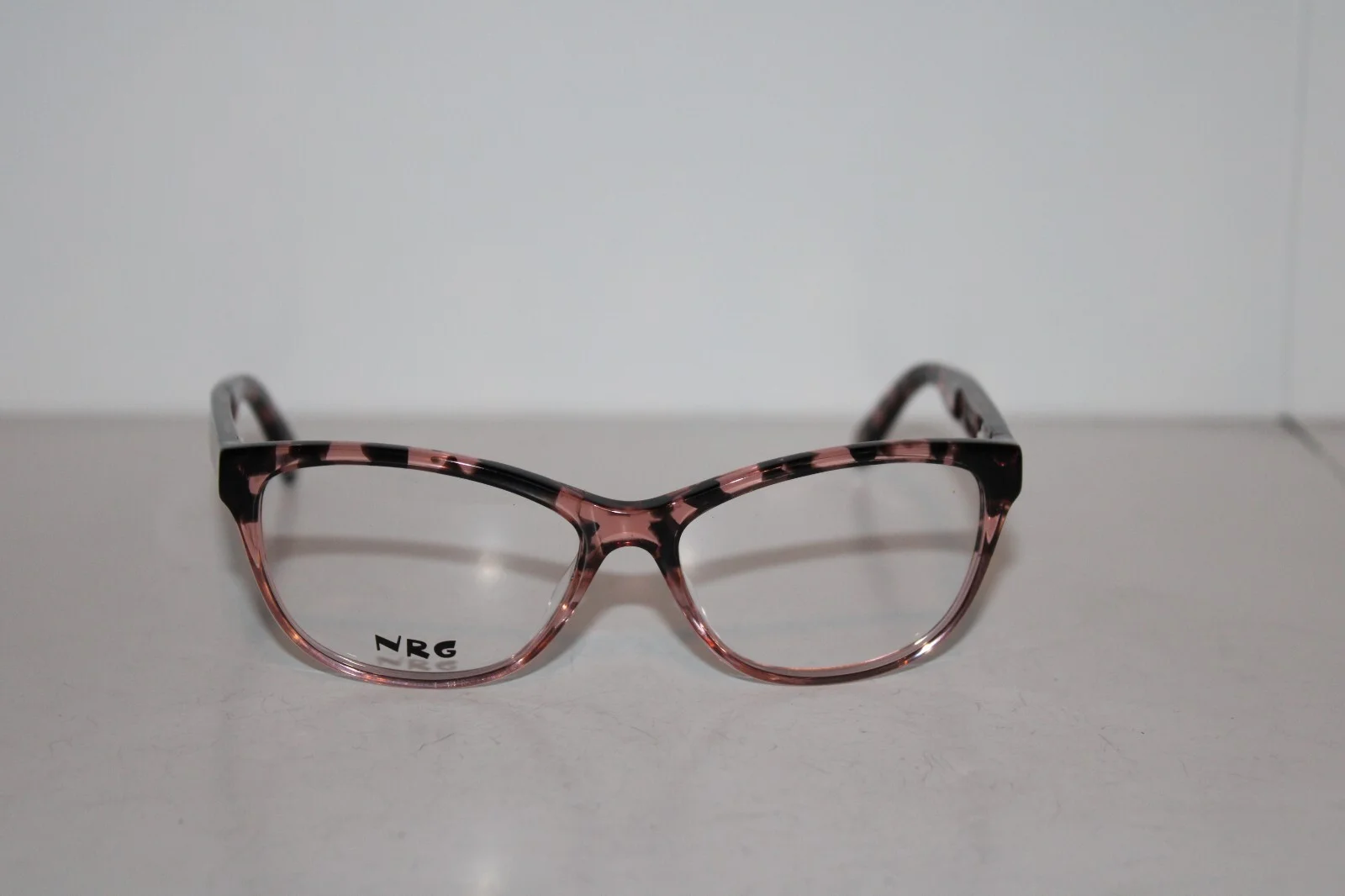 NRG R591 C2 51-14-128 PINK TORTOISE petite Womens Eyeglasses Frames demo unit 3