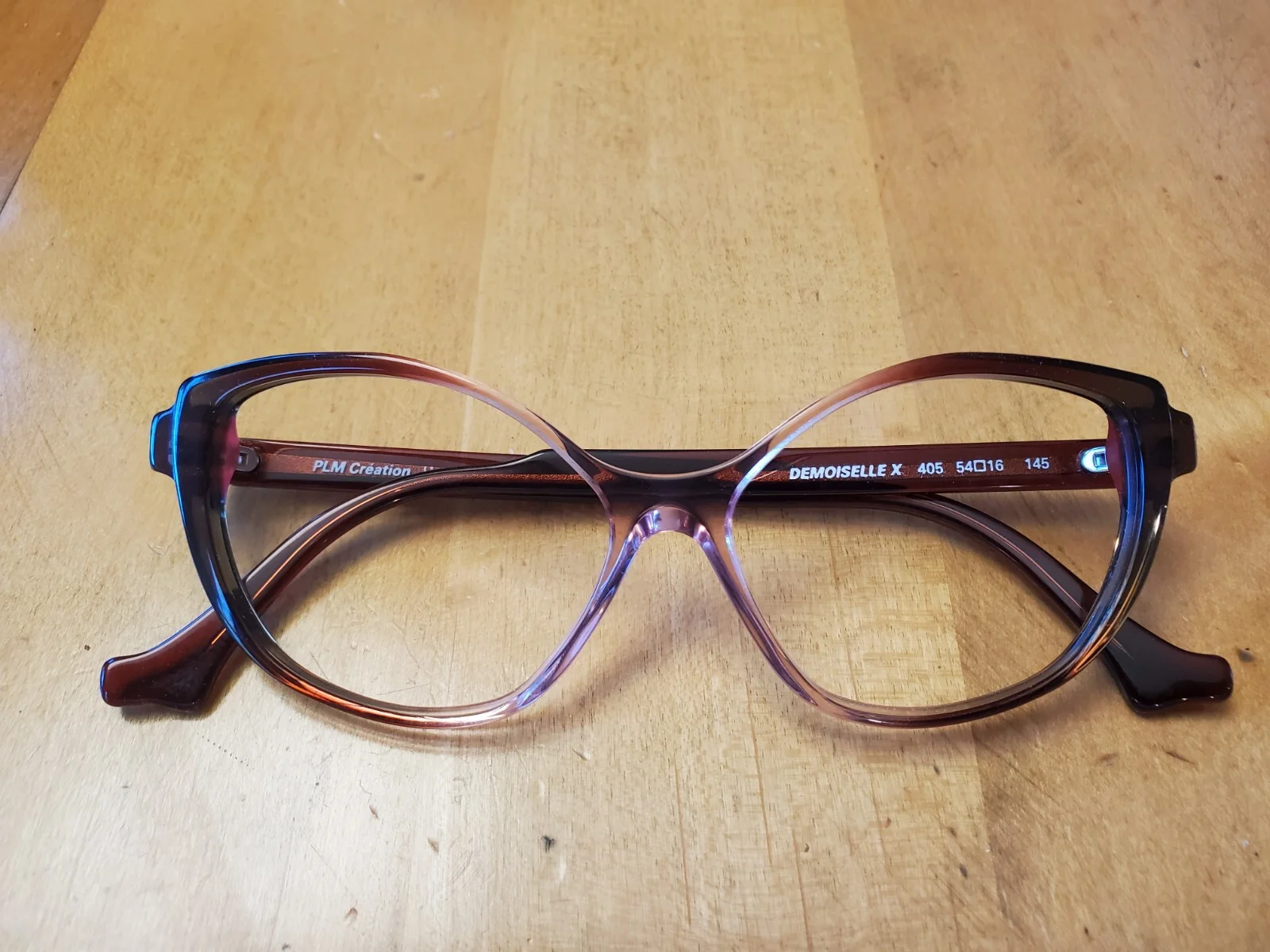 NWOT Plein Les Mirettes Mademoiselle X color 405 eyeglass frames