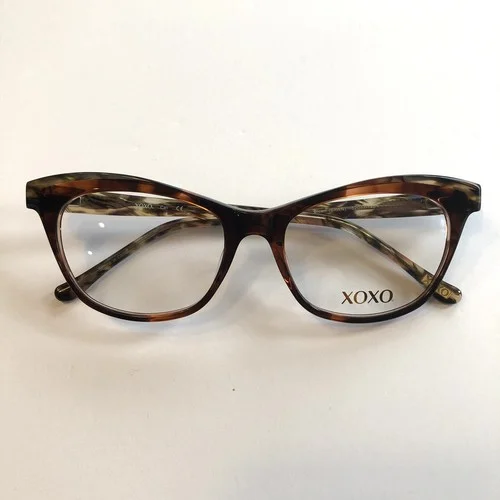 NWT XOXO Eyeglasses Frames Cali Brown 52-17-140