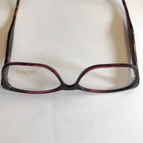 NWT XOXO Eyeglasses Frames Carmel Red 54-15-145 4