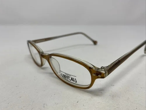 NYC4U AUSTIN STREET BROWN LAMINATE 45-19-140 Full Rim Eyeglasses Frame BJ71 2