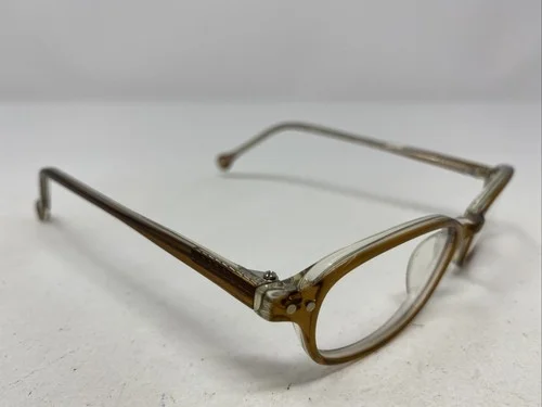 NYC4U AUSTIN STREET BROWN LAMINATE 45-19-140 Full Rim Eyeglasses Frame BJ71 3