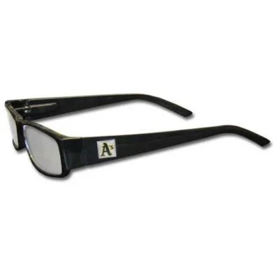 Oakland Athletics Black Glasses Readers 2.25 Power [NEW] MLB Eye Glass Sun