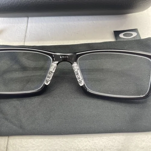Oakley Airdrop Black Ink OX8046-0255 Prescription Eyeglasses 55-18 143 NWOT 4