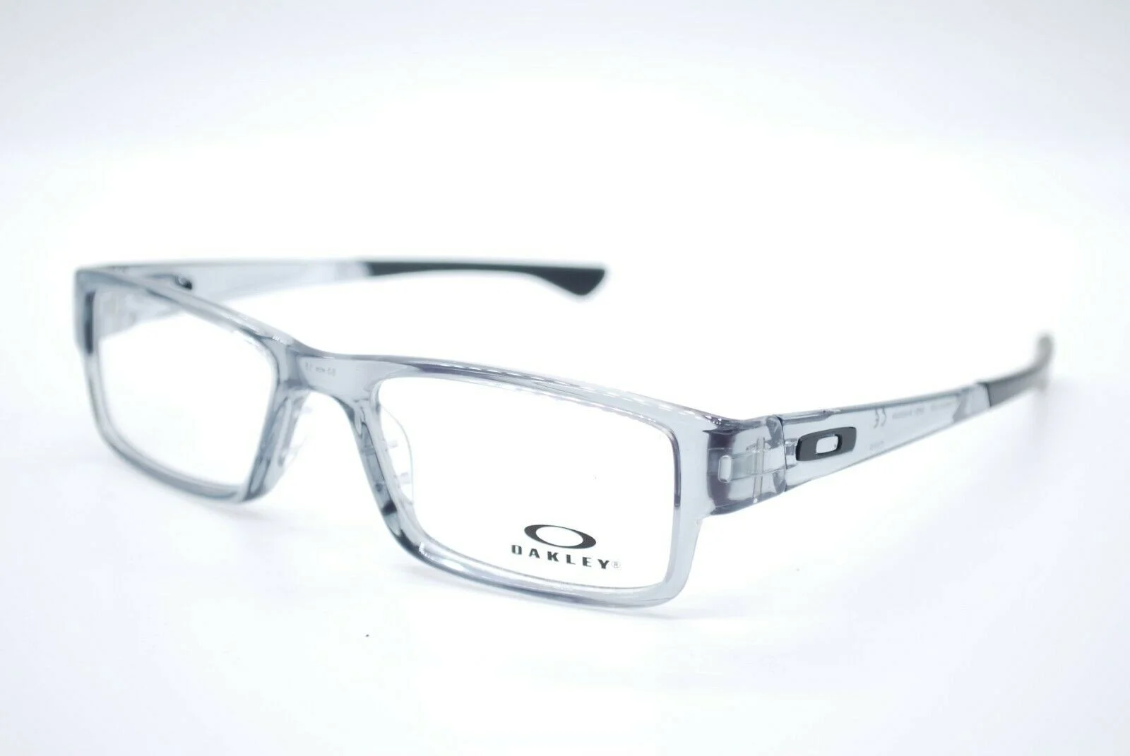 OAKLEY AIRDROP OX8046-1457 Stain Gray Black / Demo Lens 57mm Eyeglasses