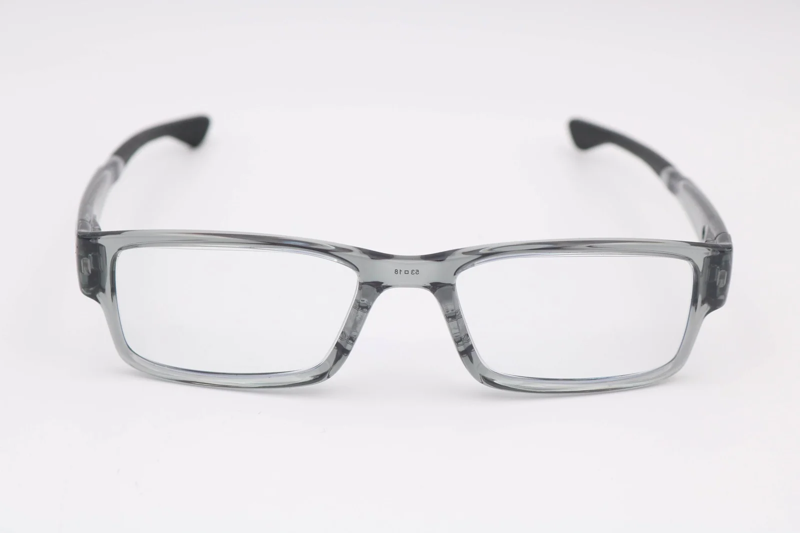 OAKLEY AIRDROP OX8046-1457 Stain Gray Black / Demo Lens 57mm Eyeglasses 3