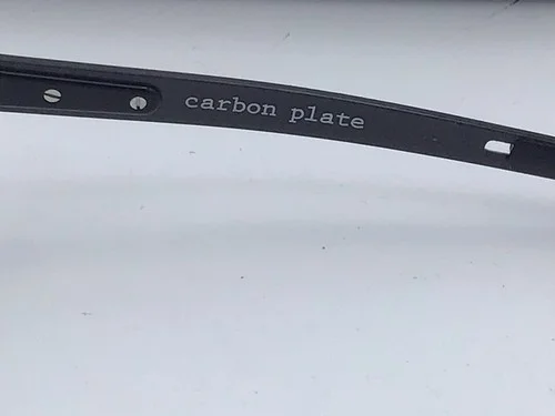 Oakley Carbon Plate Black Titanium OX5079-0253 Light 142 Black/Silver Case 4