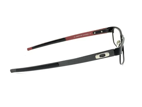 Oakley Carbon Plate OX5079-0153 Matte Black Red Eyeglasses Frames 53-18 142 4