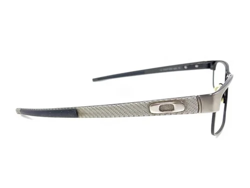 Oakley Carbon Plate OX5079-0255 Light Gray Black Eyeglasses Frames 55-18 142 4