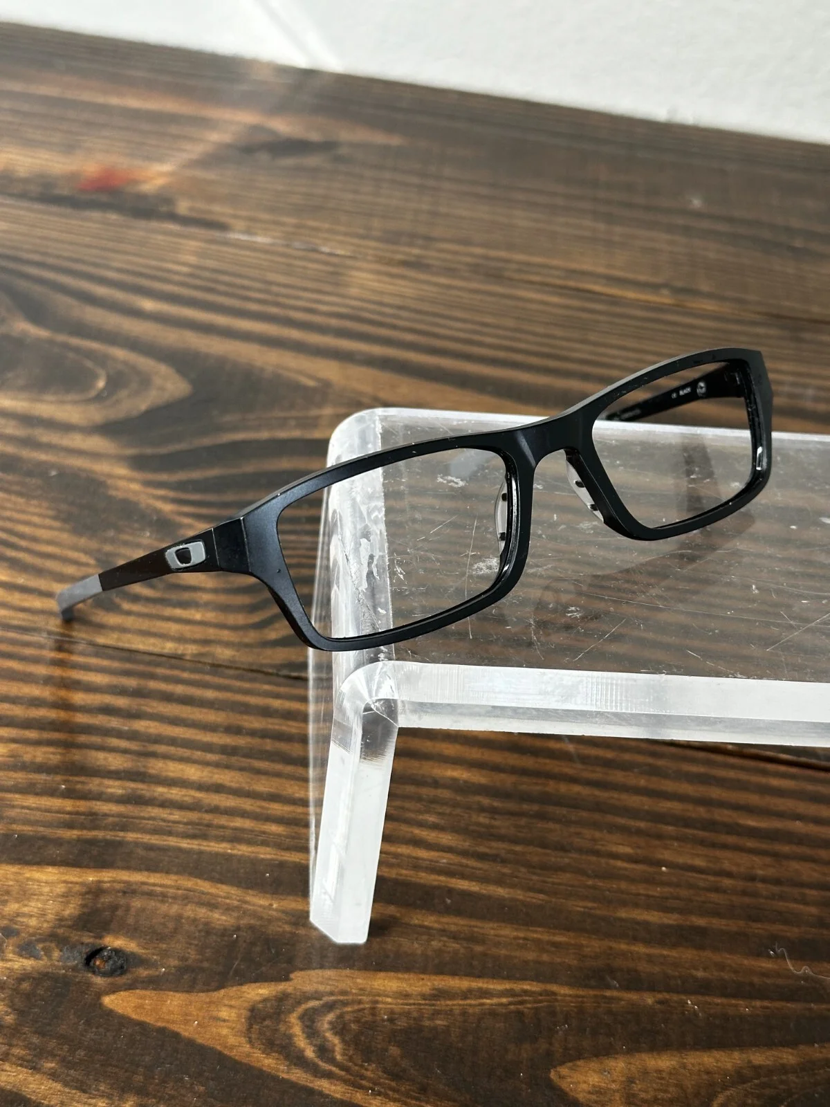 Oakley Chamfer OX8039-0153 Black Square Eyeglasses Frames 53-18 140 Unisex
