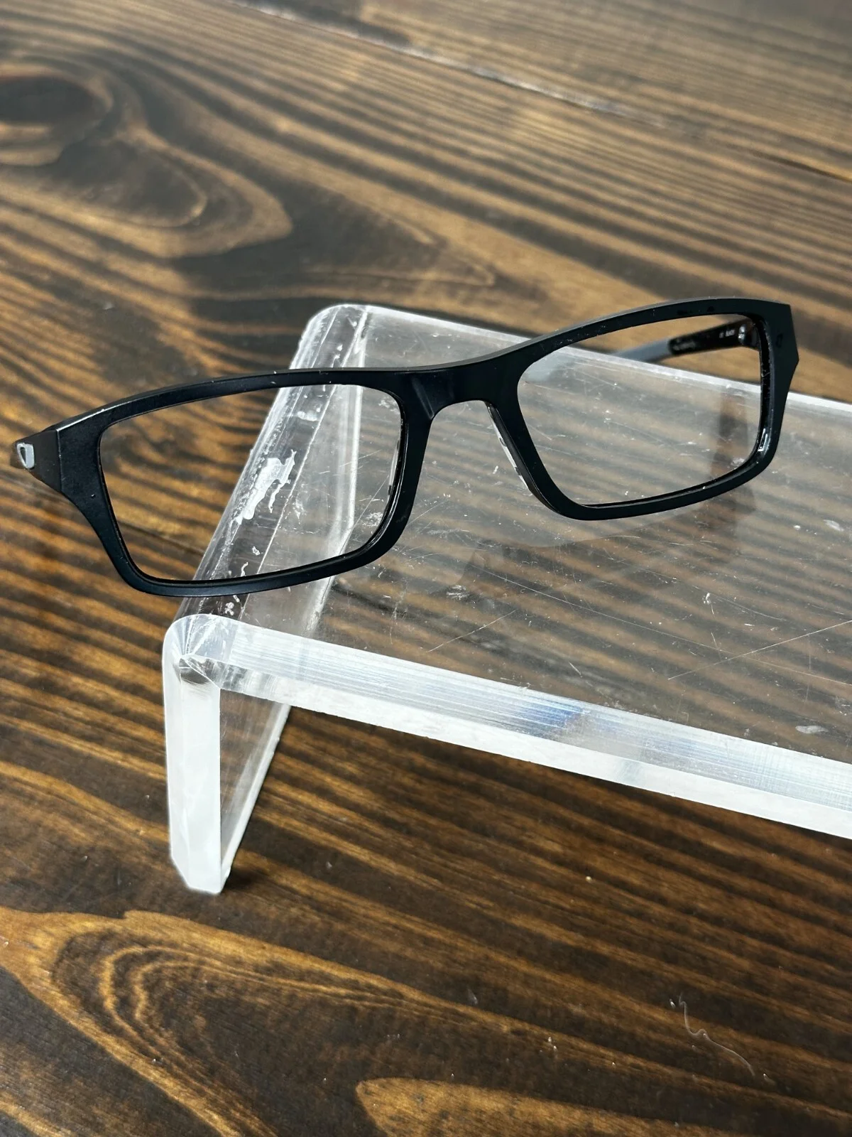 Oakley Chamfer OX8039-0153 Black Square Eyeglasses Frames 53-18 140 Unisex 2