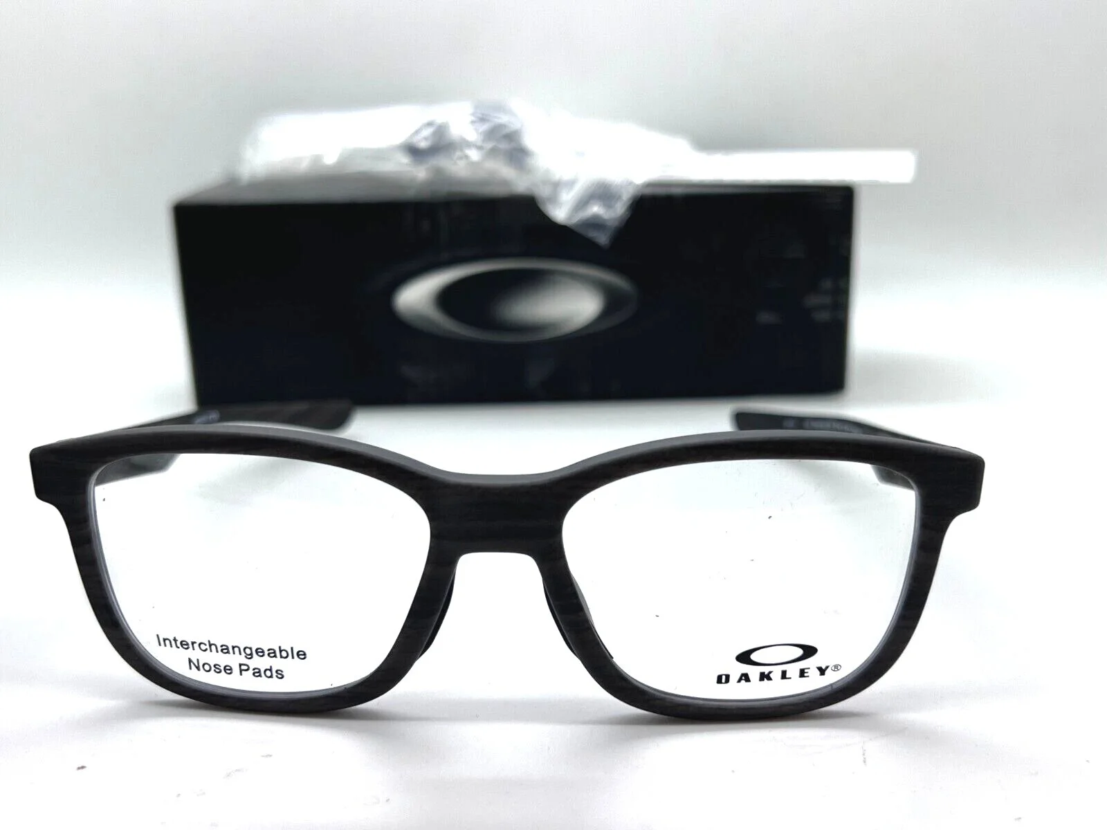 OAKLEY CROSS STEP OX 8106-0350 MATTE WOODGRAIN 50-16-135MM Eyeglasses NIB SMALL 2