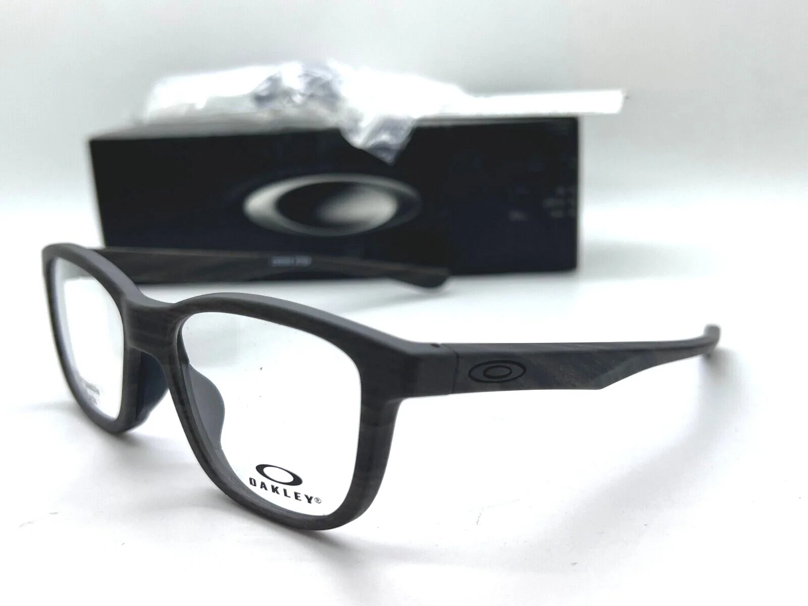OAKLEY CROSS STEP OX 8106-0350 MATTE WOODGRAIN 50-16-135MM Eyeglasses NIB SMALL 3