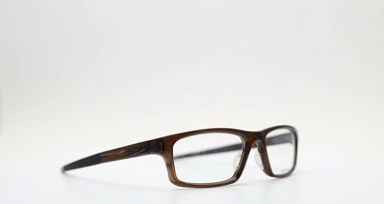 Oakley Crosslink OX8037-0354 Rectangle Bark Lemon Peel Unisex Eyeglasses