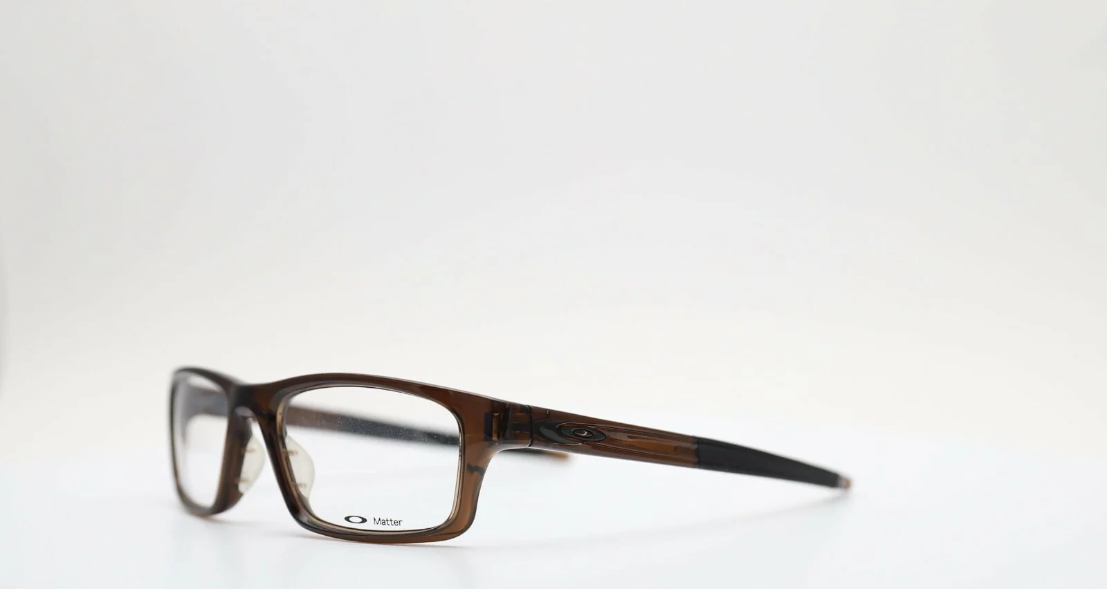 Oakley Crosslink OX8037-0354 Rectangle Bark Lemon Peel Unisex Eyeglasses 3