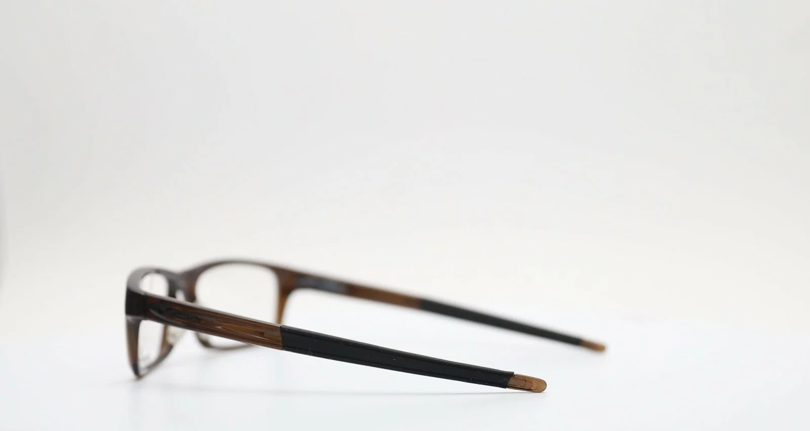 Oakley Crosslink OX8037-0354 Rectangle Bark Lemon Peel Unisex Eyeglasses 4