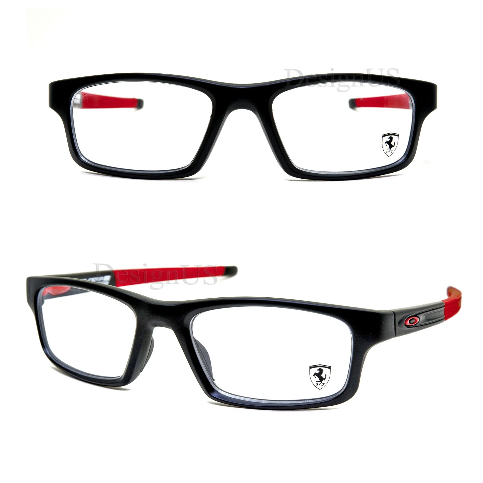 Oakley Crosslink SCUDERIA FERRARI OX8037-1552 Satin Black 54/18/135 Eyeglasses