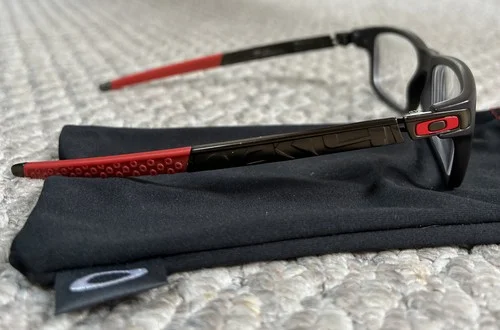 Oakley Currency Ducati OX8026-0954 54O17 133 Flint Eyeglasses Frames W Case 2