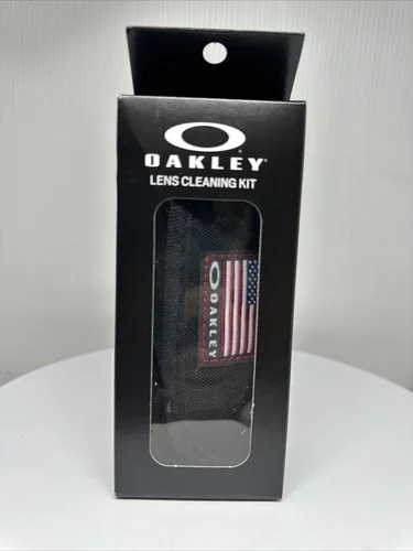 Oakley Eyeglass Cleaning Kit Lens Tactical Field Gear Case Spray Bottle Cloth 2
