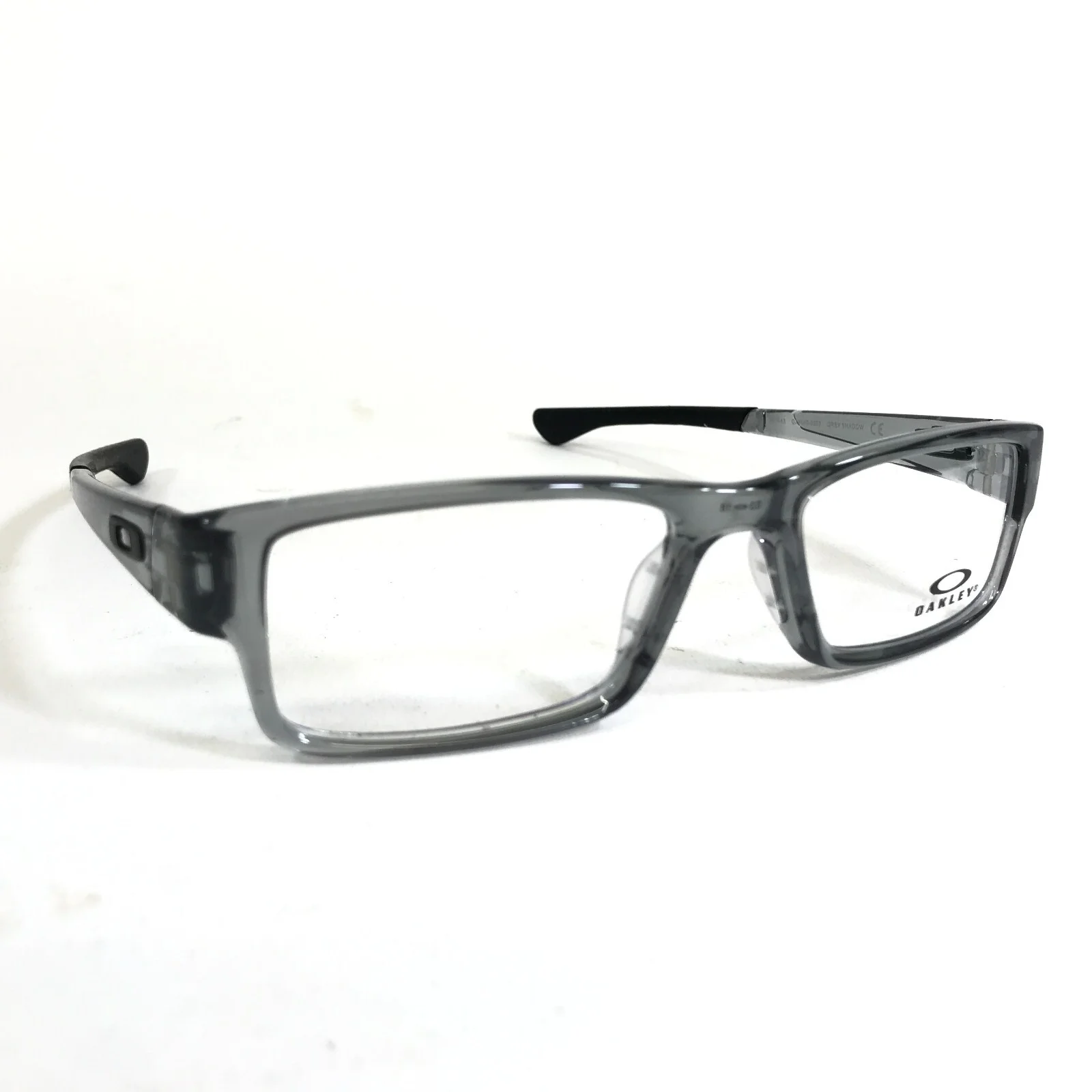 Oakley Eyeglasses Frames AIRDROP OX8046-0353 Grey Shadow Clear Smoke 53-18-143 3