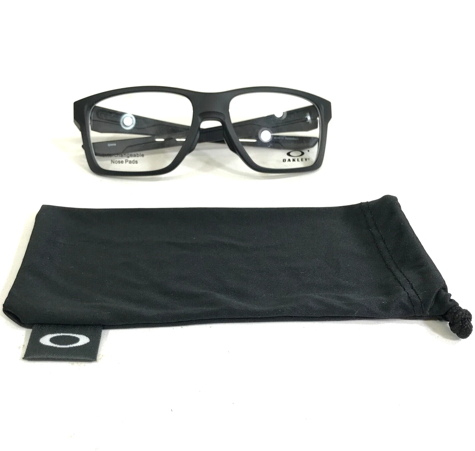 Oakley Eyeglasses Frames MAINLINK OX8128-0157 Matte Black Square 56-17-138 2