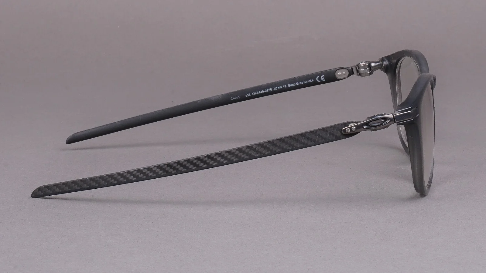 Oakley Eyeglasses Frames PITCHMAN R CARBON OX8149-0250 Satin Grey Smoke 50-19-38 4