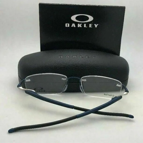 OAKLEY Eyeglasses GAUGE 3.1 OX5126-0352 52-18 Rimless Matte Midnight Blue Frames 4