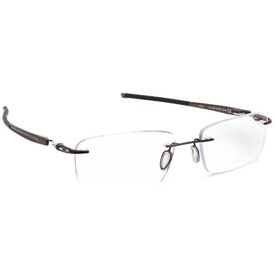 Oakley Eyeglasses OX5126-0254 Gauge 3.1 Pewter Rimless Metal Frame 54[]18 137