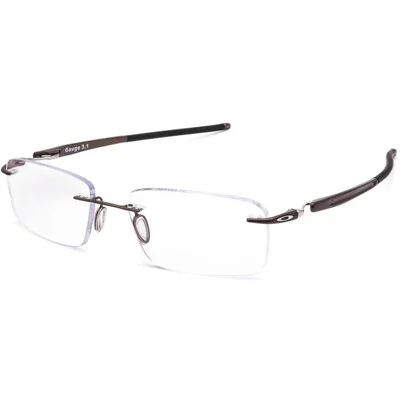 Oakley Eyeglasses OX5126-0254 Gauge 3.1 Pewter Rimless Metal Frame 54[]18 137 3