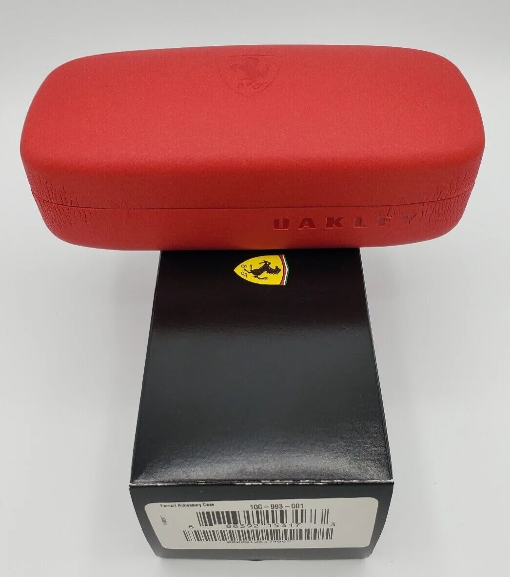 Oakley Ferrari Accessory Case Red 100-993 (Case Only in Original Box) RARE