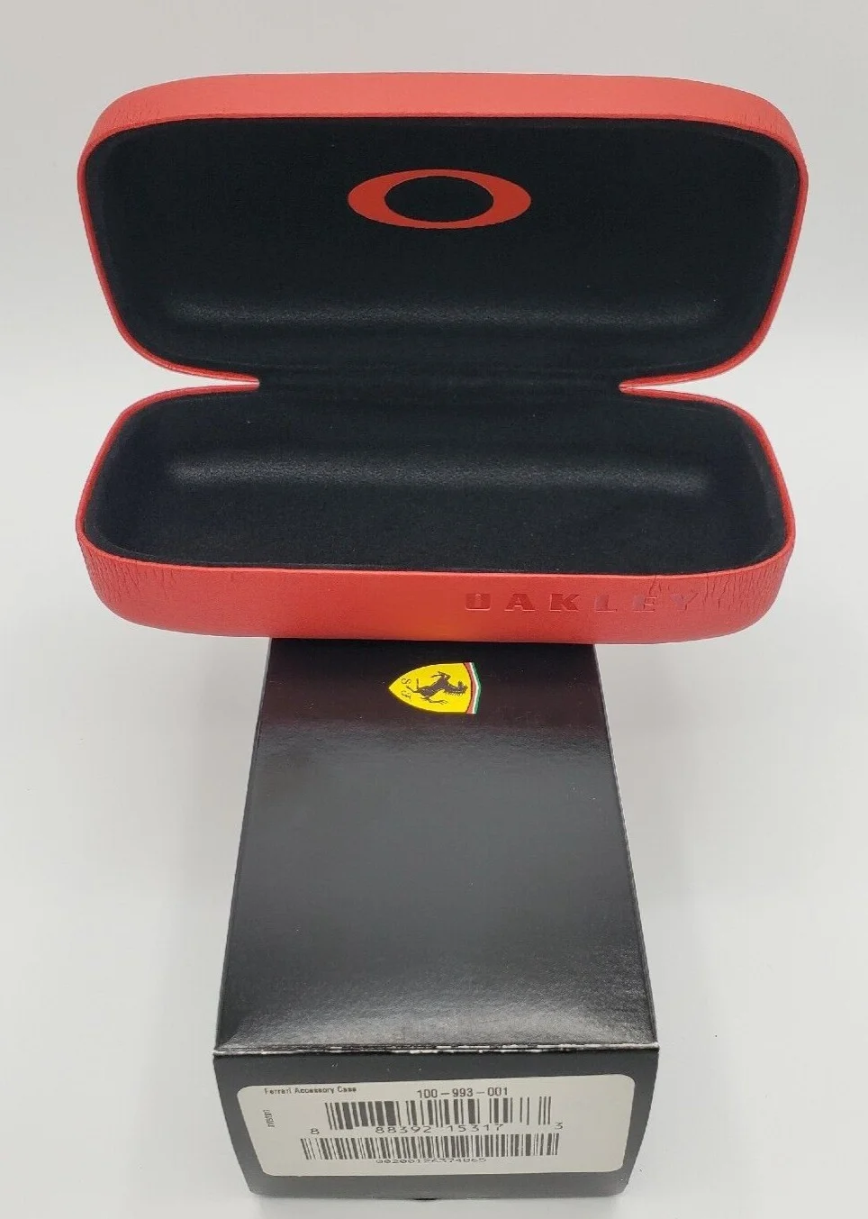Oakley Ferrari Accessory Case Red 100-993 (Case Only in Original Box) RARE 3