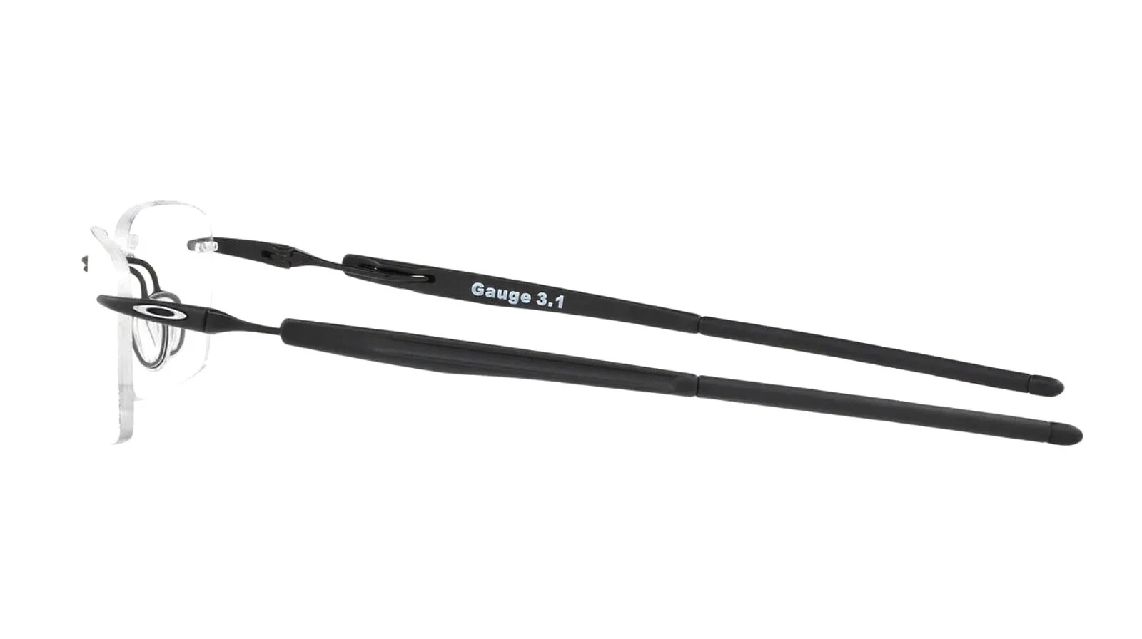 Oakley GAUGE 3.1 OX5126-0154 54mm Matte Black Rimless Titanium Eyeglasses 2