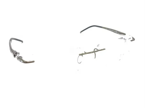 Oakley Gauge 3.1 OX5126-0254 Pewter Brown Rimless Eyeglasses Frames 54-18 137
