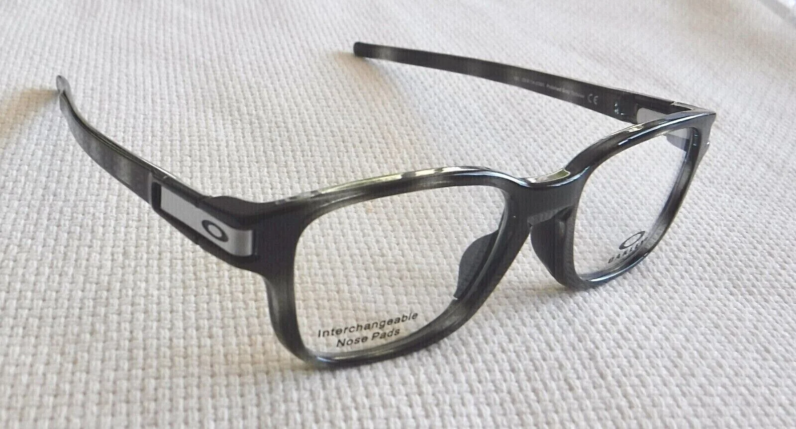 Oakley Latch SS Eyeglasses Grey Tortoise Frames with Clear lens OX8114-0350 4