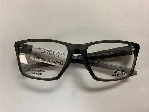 Oakley LITEBEAM OX8140-0255 Satin Grey Smoke Eyeglasses Frames 55-18-140