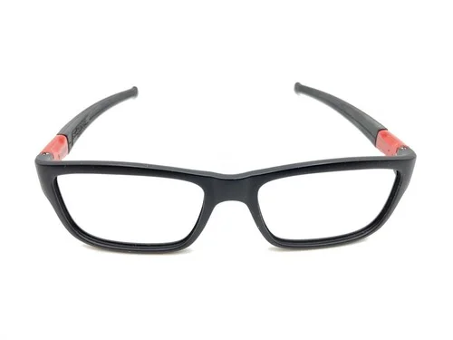 Oakley Marshal OX8034-0953 Matte Black Ferrari Red Eyeglasses Frames 53-17 143 2