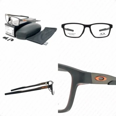 Oakley Metalink OX8153-0255 Matte Amber w/Demo Lenses Eyeglasses 55-17-136mm