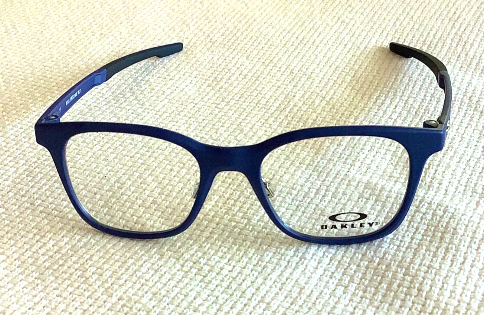 Oakley Milestone XS Eyeglasses Matte Denim Frames Clear Lens OY8004-0345 2