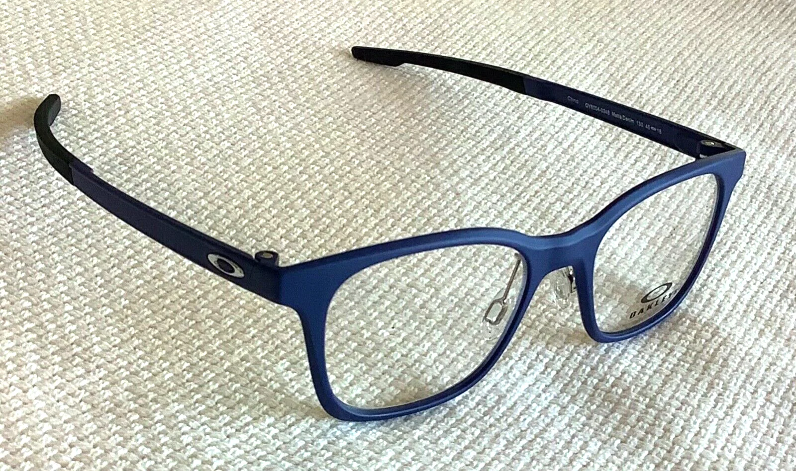 Oakley Milestone XS Eyeglasses Matte Denim Frames Clear Lens OY8004-0345 3