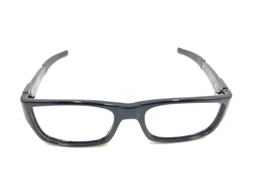 Oakley Muffler 22-202 Polished Black Gray Eyeglasses Frames 53-18 135 Men Women 2