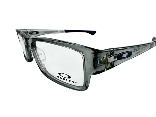 Oakley NEW Airdrop Grey Shadow Rectangle Frames Blue 53-18-143 Eyeglasses OX8046 2