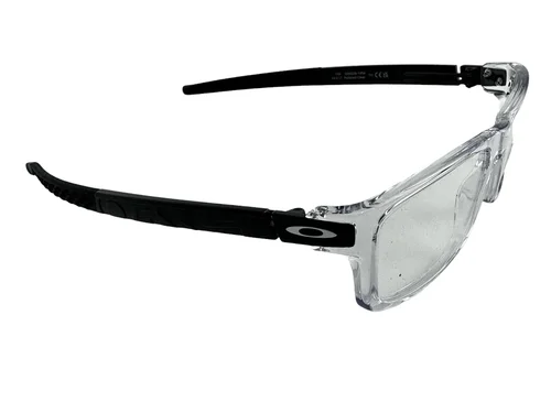 Oakley NEW Currency Polished Clear Frames Black Icon 54-17-133 Eyeglasses OX8026 4