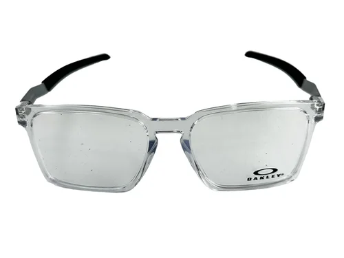 Oakley NEW Exchange Polished Clear Frames Stainless 54-17-136 Eyeglasses OX8055 4