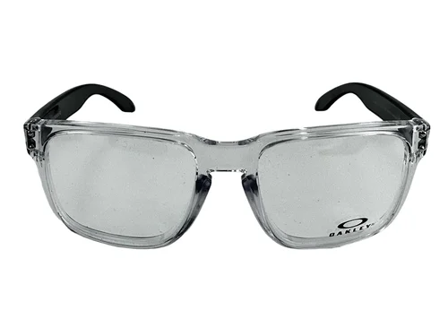 Oakley NEW Holbrook RX Polished Clear Frames Black 54-18-137 Eyeglasses OX8156 4